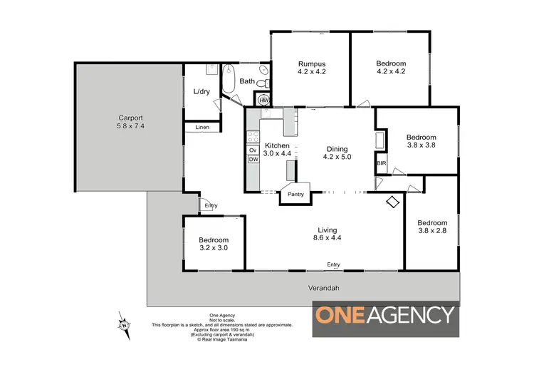 Floorplan of Homely rural property listing, 1383 Trowutta Road, Edith Creek TAS 7330