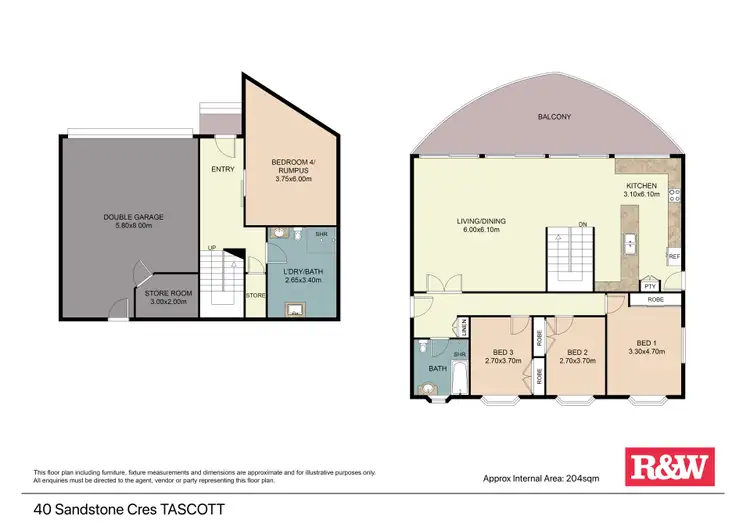 Floorplan of Homely house listing, 40 Sandstone Crescent, Tascott NSW 2250