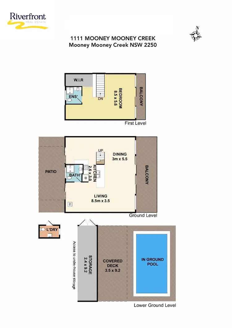 Floorplan of Homely house listing, 1111 Mooney Mooney Creek, Mooney Mooney NSW 2083