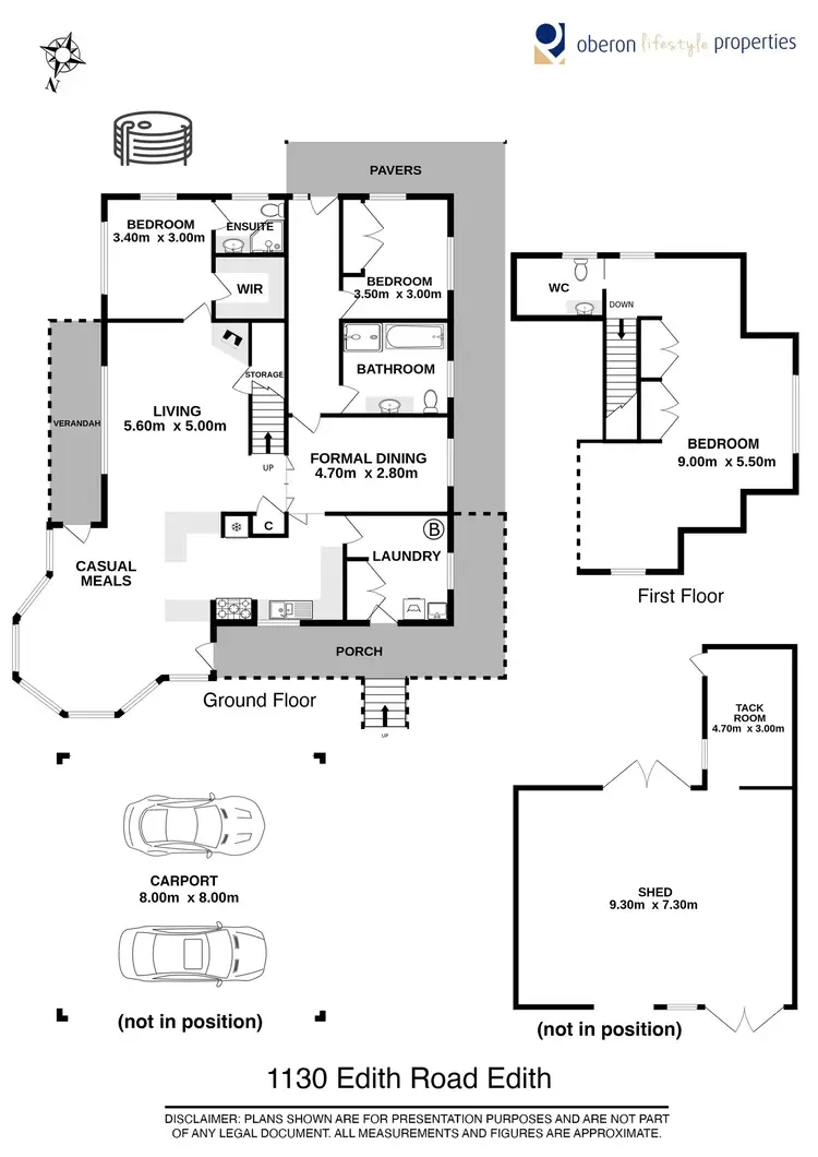 Floorplan of Homely rural property listing, 1130 Edith Road, Edith, Oberon NSW 2787