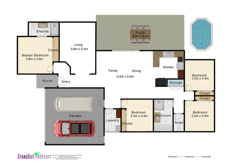 Floorplan of Homely house listing, 56 Sandheath Place, Ningi QLD 4511
