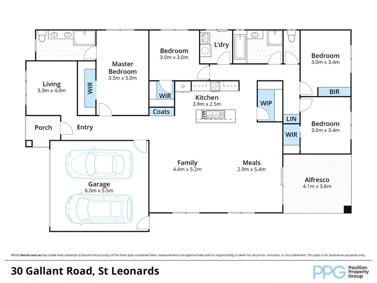 Floorplan of Homely house listing, 30 Gallant Road, St Leonards VIC 3223