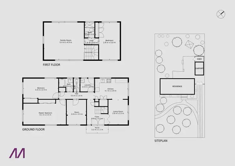 Floorplan of Homely house listing, 12 Lynch Street, Hughes ACT 2605