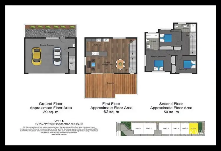 Floorplan of Homely townhouse listing, 6/125 Ekibin Road, Annerley QLD 4103