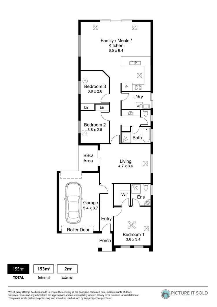 Floorplan of Homely house listing, 5 McNamara Way, Virginia SA 5120