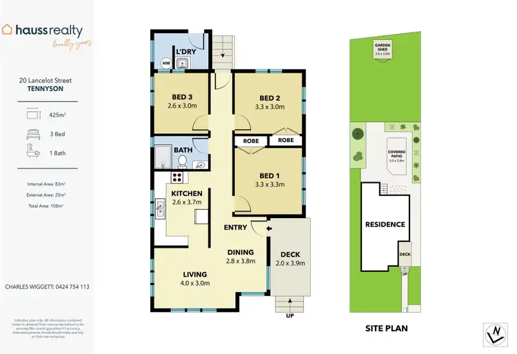 Floorplan of Homely house listing, 20 Lancelot Street, Tennyson QLD 4105