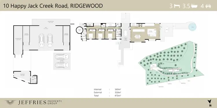 Floorplan of Homely house listing, 10 Happy Jack Creek Road, Ridgewood QLD 4563