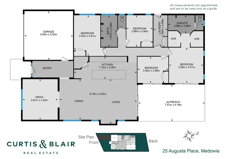 Floorplan of Homely house listing, 25 Augusta Place, Medowie NSW 2318