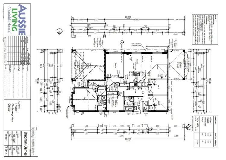 Floorplan of Homely house listing, 38 Chattanooga Vista, Clarkson WA 6030