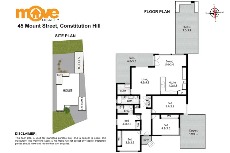 Floorplan of Homely house listing, 45 Mount Street, Constitution Hill NSW 2145