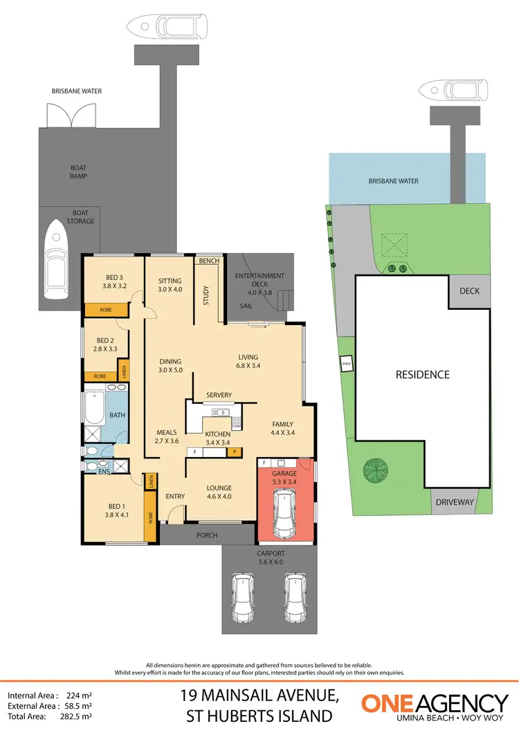 Floorplan of Homely house listing, 19 Mainsail Avenue, St Huberts Island NSW 2257