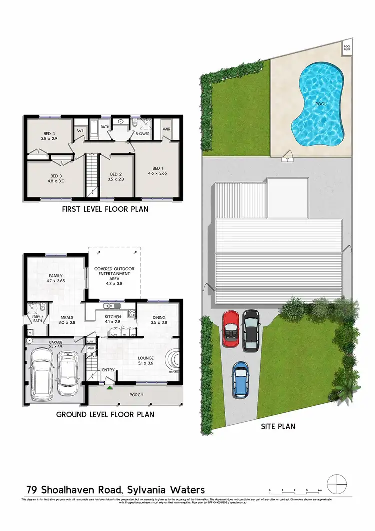 Floorplan of Homely house listing, 79 Shoalhaven Road, Sylvania Waters NSW 2224