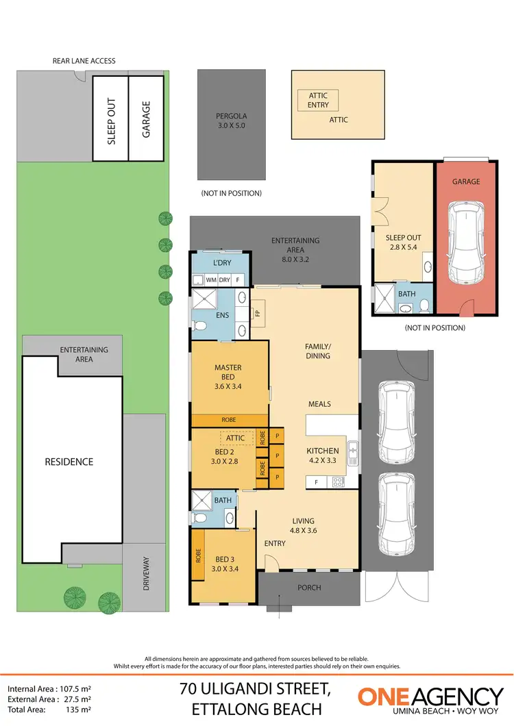 Floorplan of Homely house listing, 70 Uligandi Street, Ettalong Beach NSW 2257