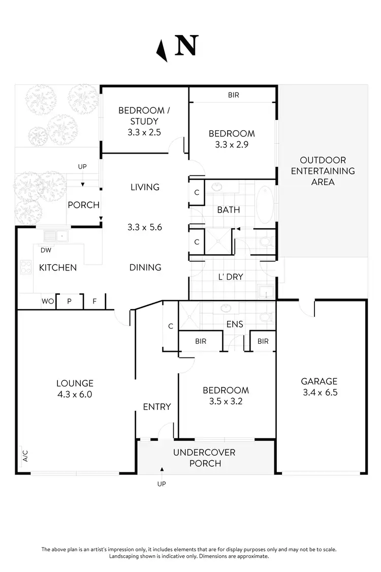 Floorplan of Homely unit listing, 1/10 Schofield Street, Essendon VIC 3040
