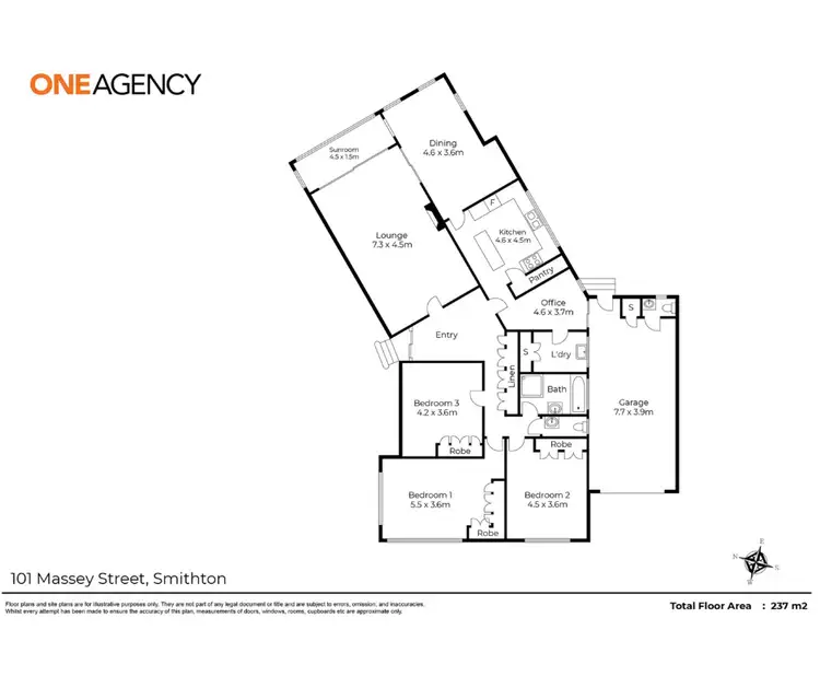 Floorplan of Homely house listing, 101 Massey Street, Smithton TAS 7330