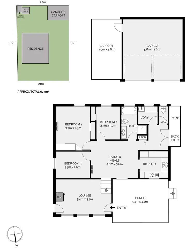 Floorplan of Homely house listing, 11 Rutherford Place, West Bathurst NSW 2795
