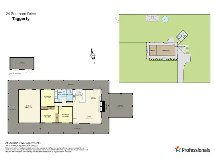 Floorplan of Homely house listing, 24 Southam Drive, Taggerty VIC 3714