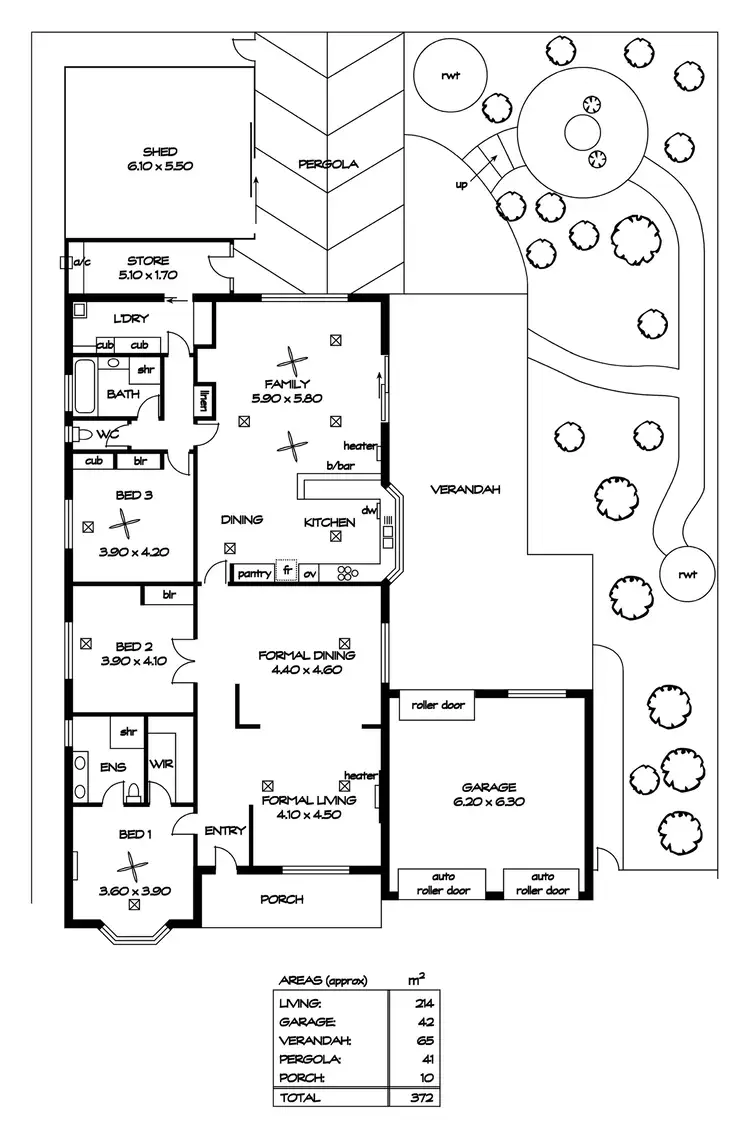 Floorplan of Homely house listing, 2 Corella Place, Tea Tree Gully SA 5091