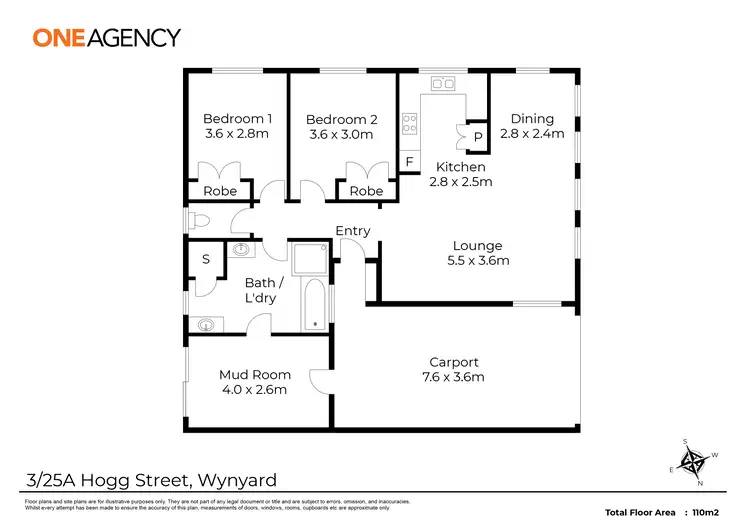 Floorplan of Homely unit listing, 3/25a Hogg Street, Wynyard TAS 7325