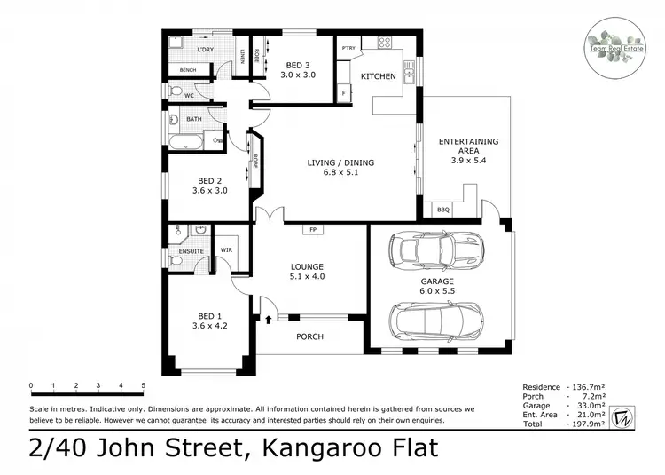 Floorplan of Homely house listing, 2/40 John Street, Kangaroo Flat VIC 3555