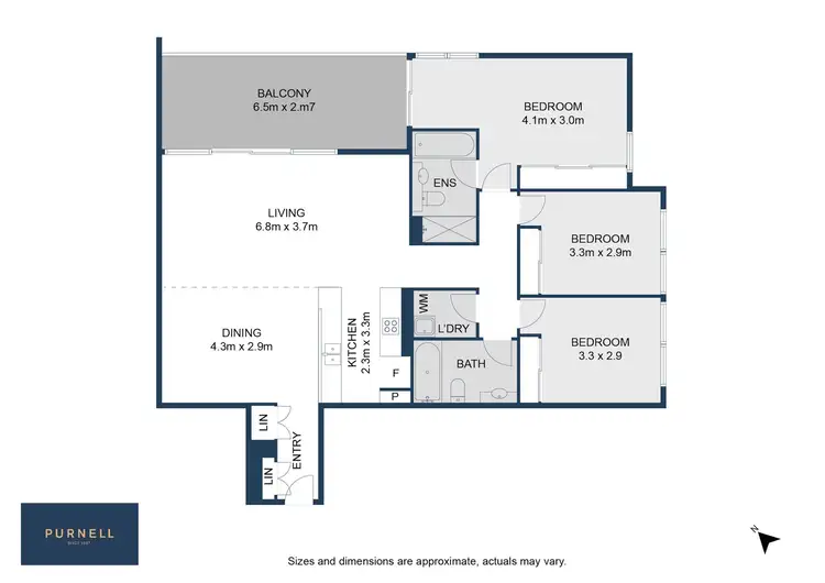 Floorplan of Homely apartment listing, 77/53 Eyre Street, Kingston ACT 2604