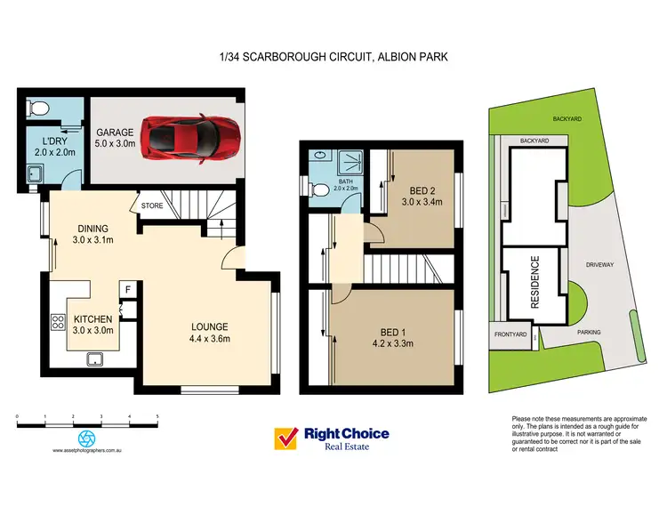 Floorplan of Homely house listing, 34 Scarborough Circuit, Albion Park NSW 2527
