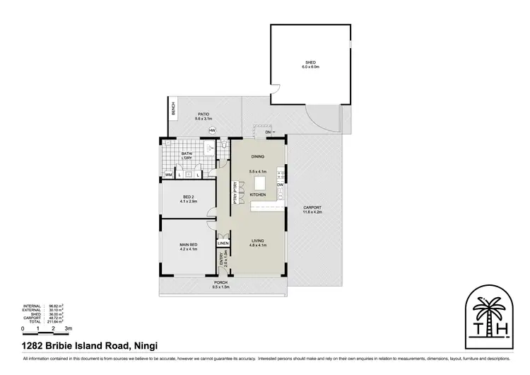 Floorplan of Homely house listing, 1282 Bribie Island Road, Ningi QLD 4511