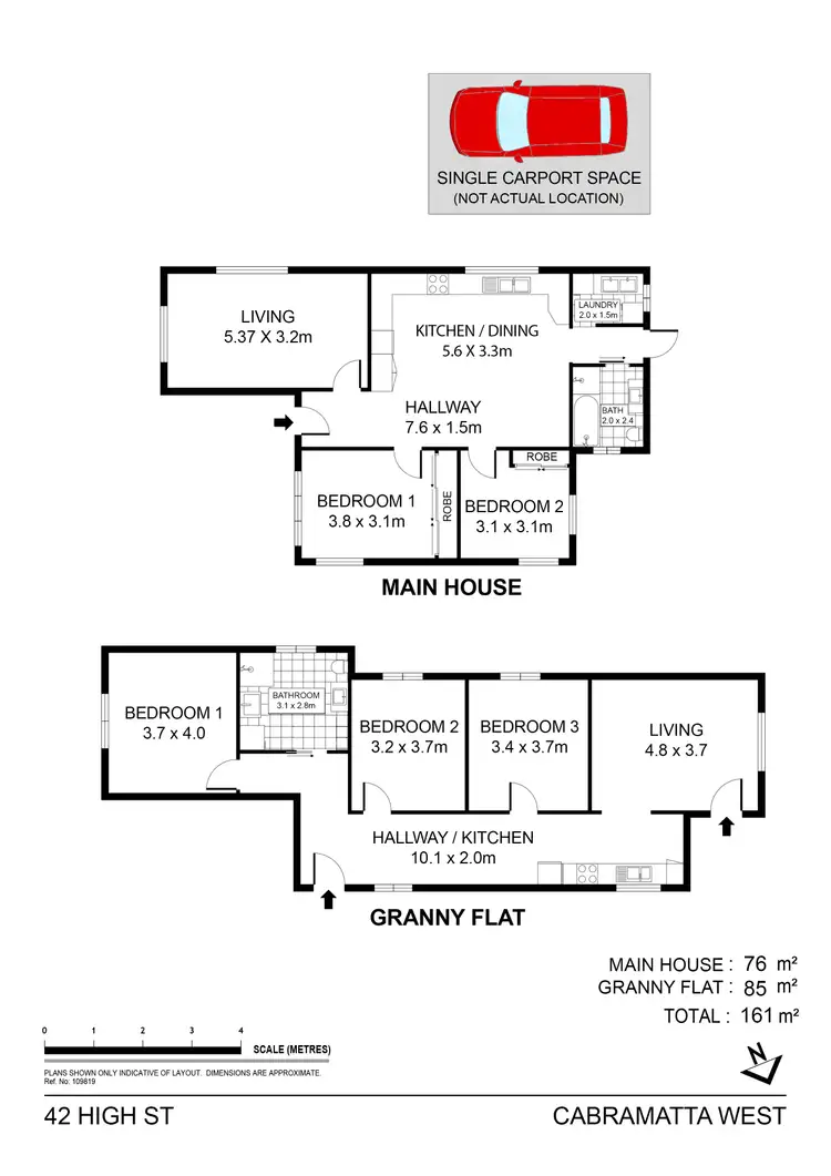 Floorplan of Homely house listing, 42 High Street, Cabramatta West NSW 2166