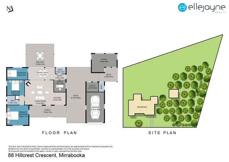 Floorplan of Homely rural property listing, 88 Hillcrest Road, Mirrabooka NSW 2264