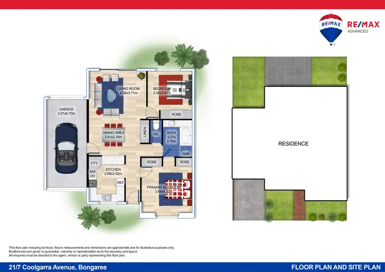 Floorplan of Homely unit listing, Unit 21/7 Coolgarra Avenue, Bongaree QLD 4507