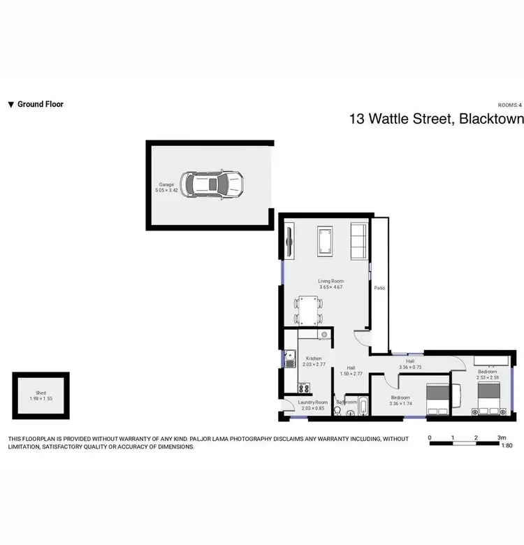 Floorplan of Homely house listing, 13 Wattle Street, Blacktown NSW 2148
