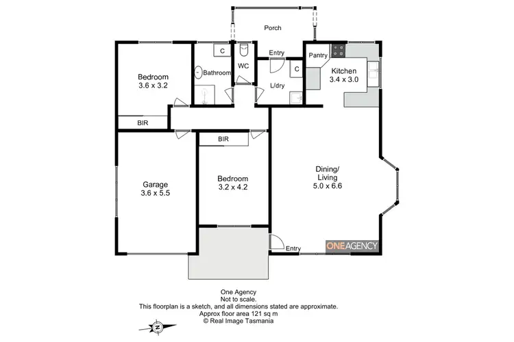 Floorplan of Homely unit listing, 2/19B Emmett Street, Smithton TAS 7330