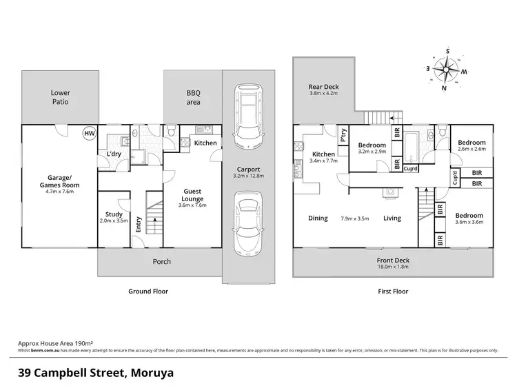 Floorplan of Homely house listing, 39 Campbell Street, Moruya NSW 2537