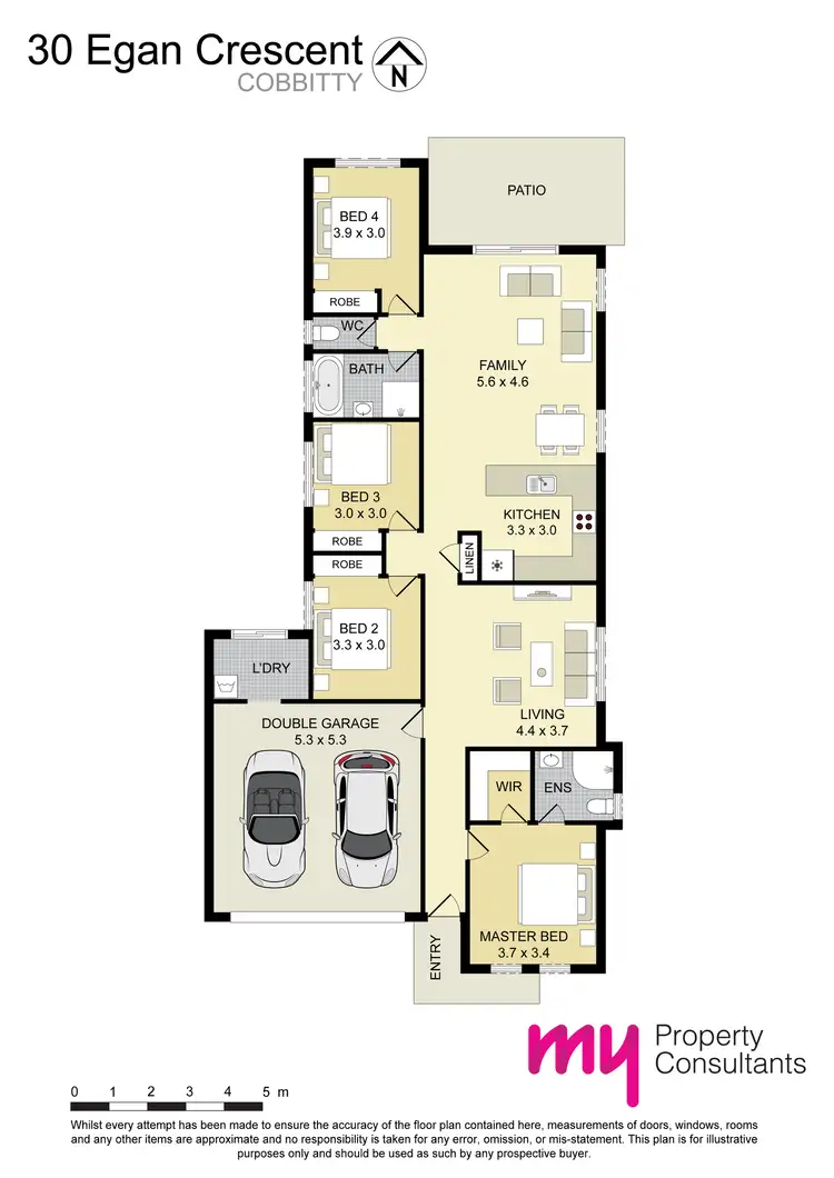 Floorplan of Homely house listing, 30 Egan Crescent, Cobbitty NSW 2570