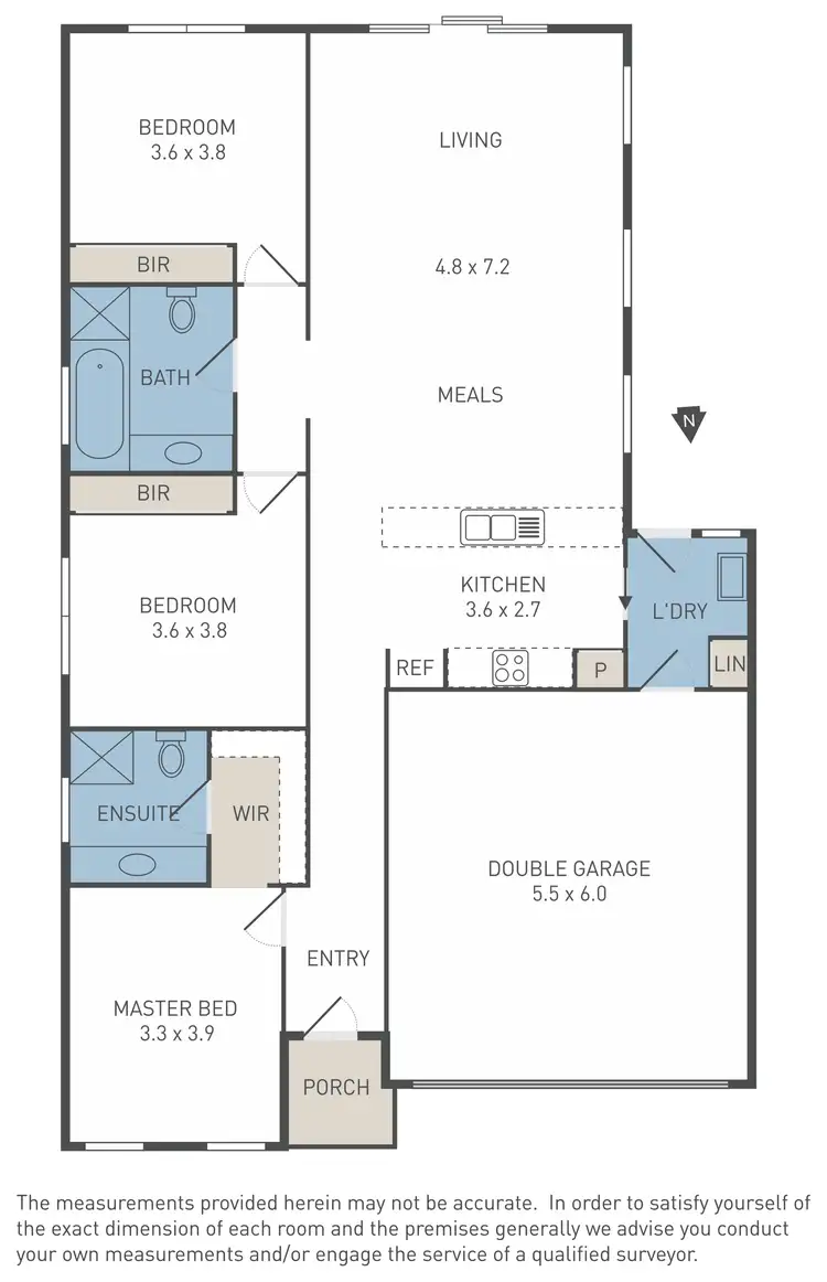 Floorplan of Homely house listing, 22 Giverny Close, Burnside Heights VIC 3023