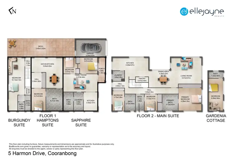 Floorplan of Homely house listing, 5 Harmon Drive, Cooranbong NSW 2265