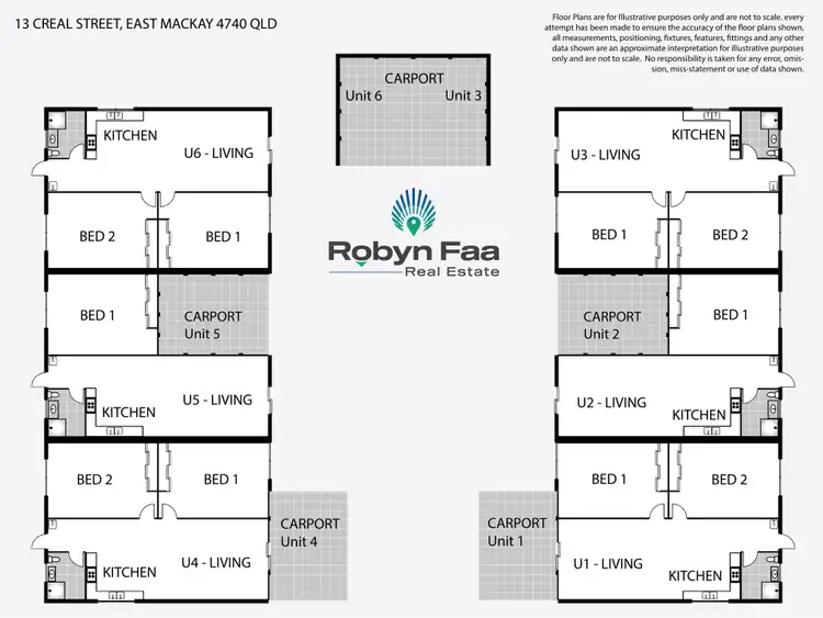 Floorplan of Homely unit listing, 3/13 Creal Street, East Mackay QLD 4740