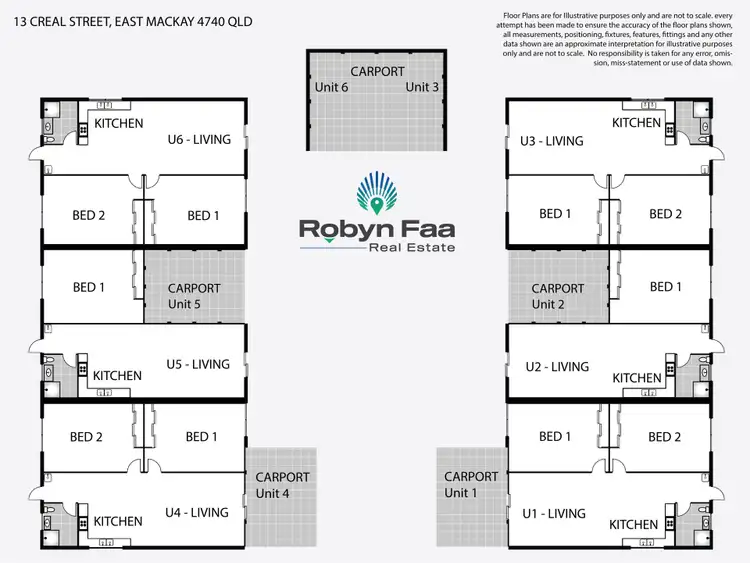 Floorplan of Homely unit listing, 5/13 Creal Street, East Mackay QLD 4740