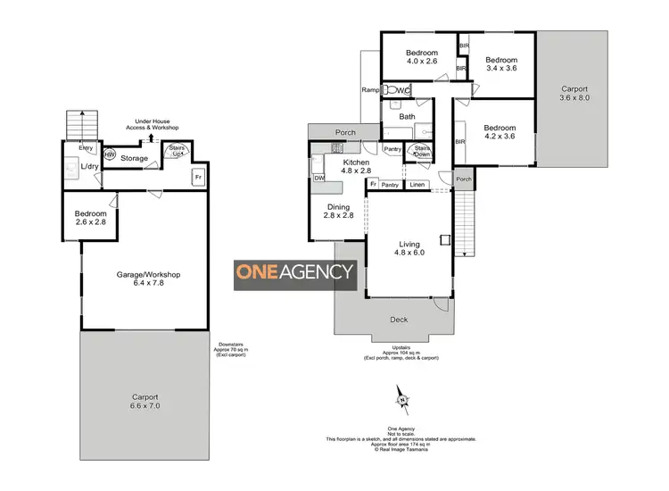 Floorplan of Homely house listing, 4 Upper Gibson Street, Smithton TAS 7330