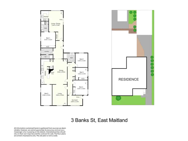 Floorplan of Homely house listing, 3 Banks Street, East Maitland NSW 2323