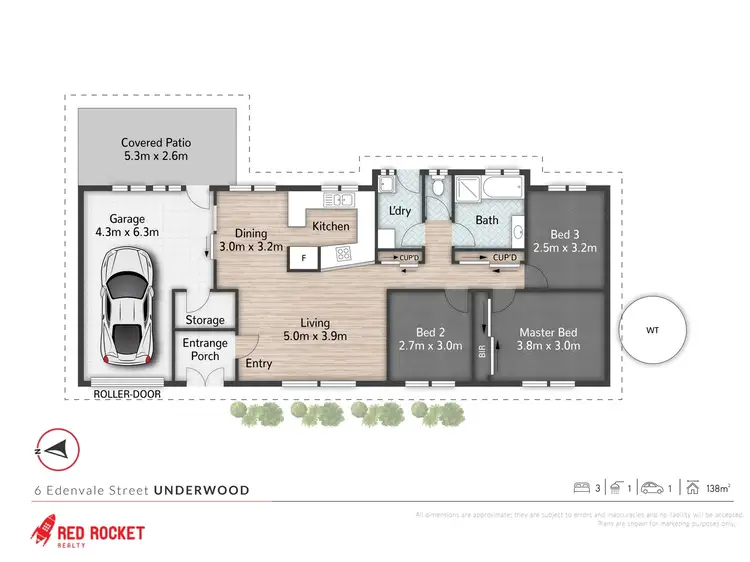 Floorplan of Homely house listing, 6 Edenvale Street, Underwood QLD 4119