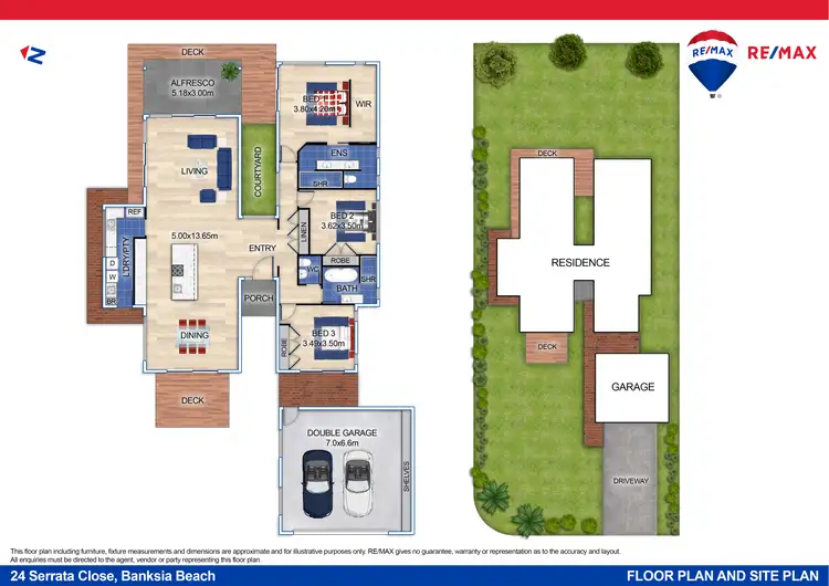 Floorplan of Homely house listing, 24 Serrata Close, Banksia Beach QLD 4507