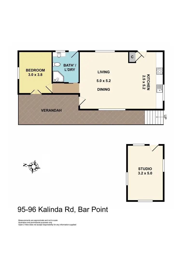 Floorplan of Homely house listing, 95-96 Kalinda Road, Bar Point NSW 2083