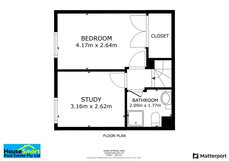Floorplan of Homely unit listing, 5/5 Brighton Road, Rivervale WA 6103