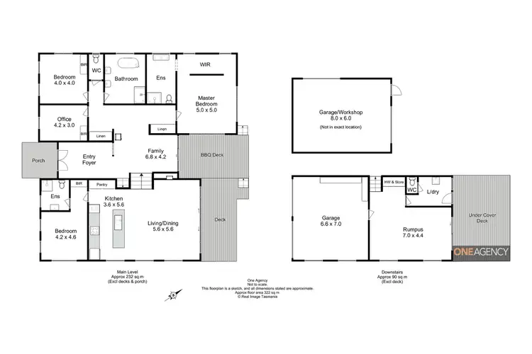 Floorplan of Homely house listing, 56 Amaroo Drive, Edgcumbe Beach TAS 7321