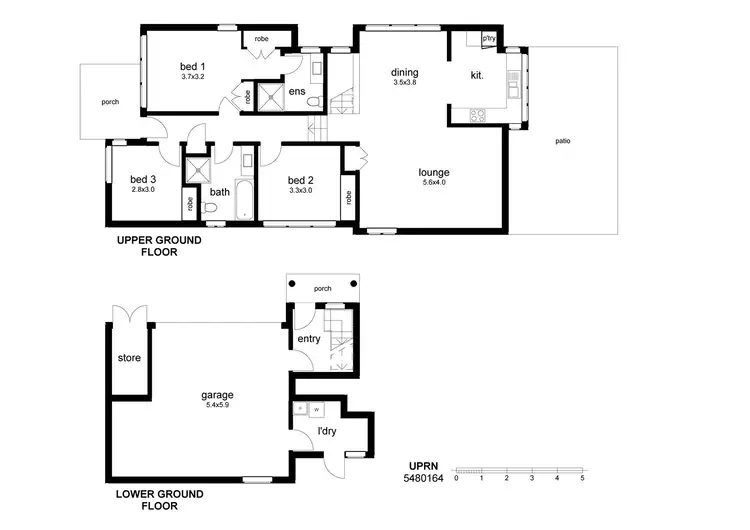 Floorplan of Homely townhouse listing, Address available on request