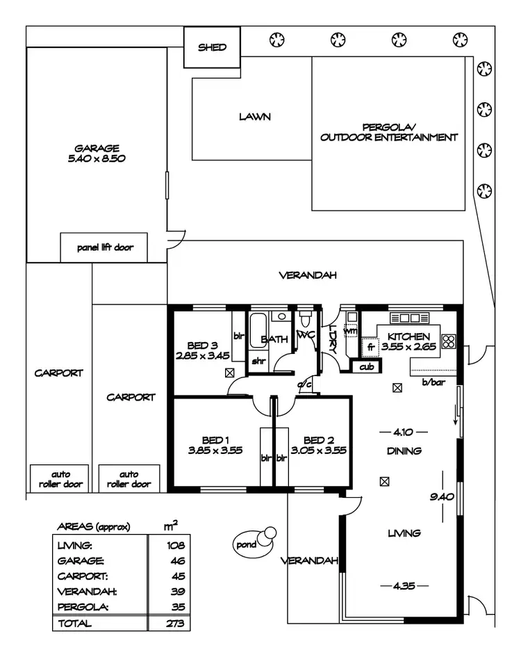 Floorplan of Homely house listing, 13 Heysen Avenue, Hope Valley SA 5090
