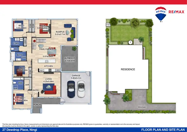 Floorplan of Homely house listing, 27 Dewdrop Place, Ningi QLD 4511