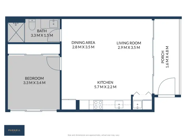 Floorplan of Homely apartment listing, 3/12 Trevillian Quay, Kingston ACT 2604