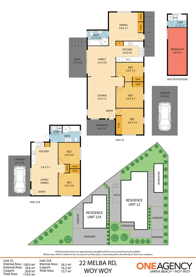 Floorplan of Homely house listing, 22 Melba Road, Woy Woy NSW 2256